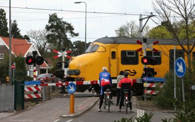 Spoorwegovergang Station Bilthoven